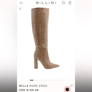 Billini Milla Nude Croc